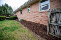 Exterior Landscape Grading and French Drain Installation from D-Bug Waterproofing
