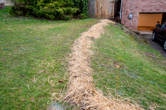 Exterior Landscape Grading and French Drain Installation from D-Bug Waterproofing