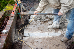 Exterior Landscaping and Grading by D-Bug Waterproofing. Greensburg PA