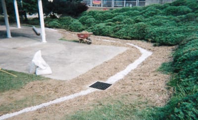 Storm Drain and Catch Basin system to deal with Stormwater Runoff