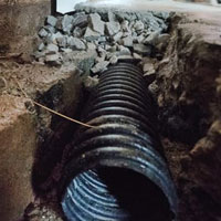 Interior French Drain