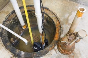 Aging Sump Pump in Need of Replacement