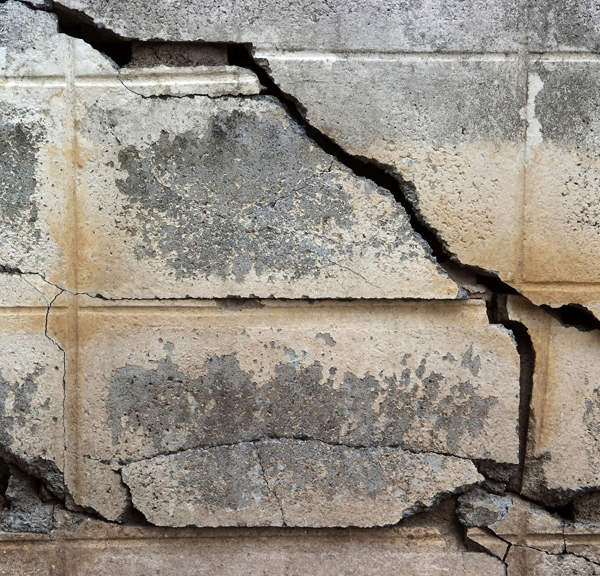 Cracked Foundation Wall