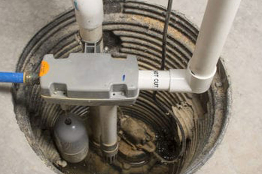 Water in basement after winter snow